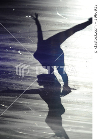 陰影 花式溜冰 運動 3960915