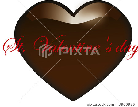 Valentine's day chocolate red letters 3960956