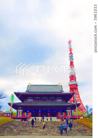 zojoji, zojoji temple, shiba park 3961033