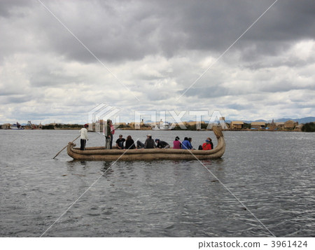 Uros Island of Lake Titicaca (Peru) 3961424