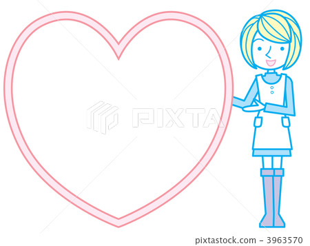 Heart frame 3963570