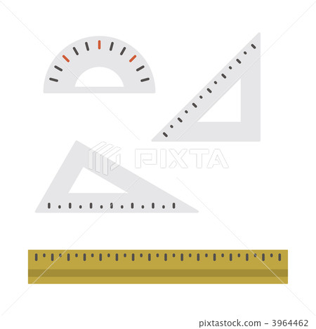 尺子 三角定規 三角形 3964462
