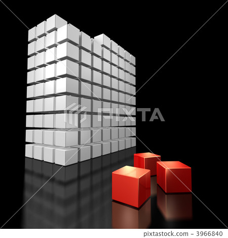 3DCG illustration representing independence 3966840