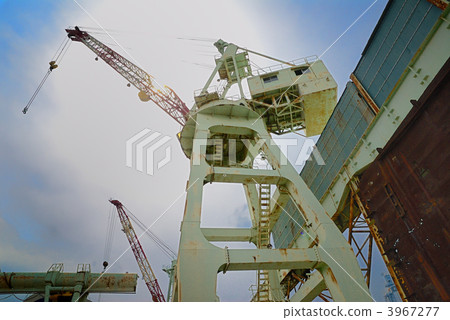 懸臂式起重機 起重機 鶴 3967277