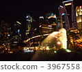 Merlion night view 3967558