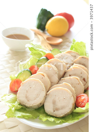 Chicken ham western salad Chicken ham western salad 3971437