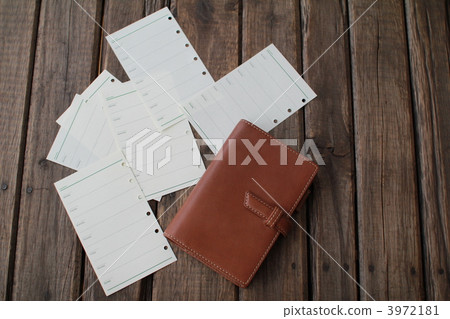 Leather-covered system planner and refills Schedule book Leather-covered system planner and refills Schedule book 3972181
