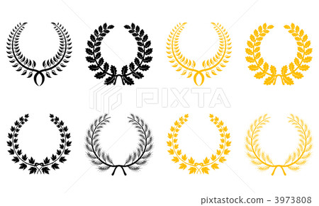 Set of laurel wreaths 3973808