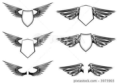 Heraldic wings 3973903