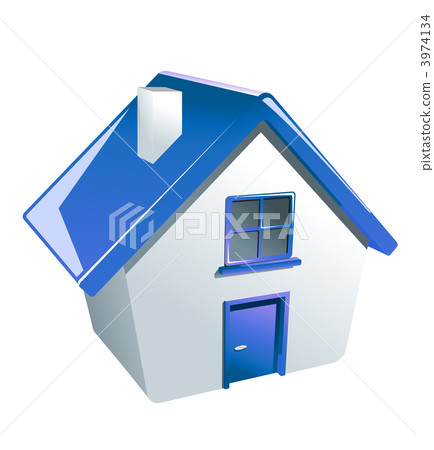 Glossy house icon 3974134