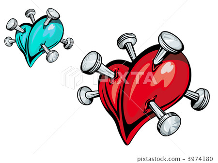 Broken heart design Broken heart design 3974180