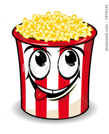 Smiling popcorn box Smiling popcorn box 3974182