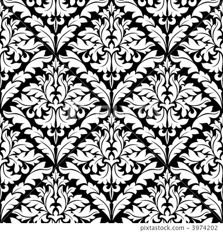 Damask seamless background Damask seamless background 3974202
