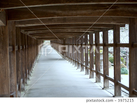 Kibitsu神社的走廊 Kibitsu神社的走廊 3975215