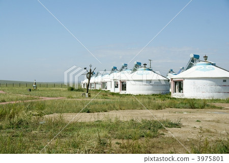 Hohhot's meadow and Pao 3975801