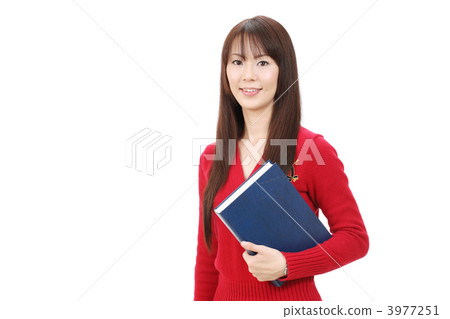A woman with a book A woman with a book 3977251