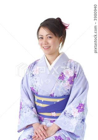 Kimono women (white back) Kimono women (white back) 3980940