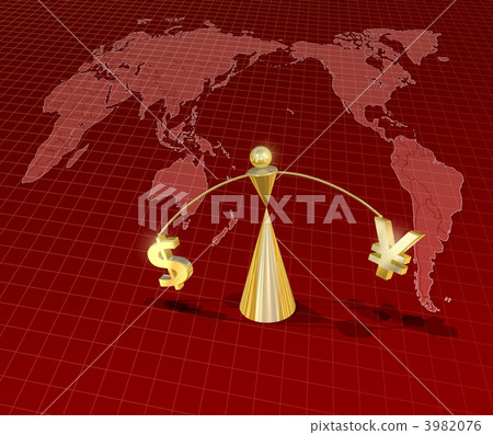 Foreign exchange / the dollar at the global financial market 3982076