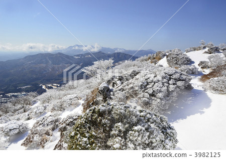 從Tsurumidake山峰別府索道站 3982125