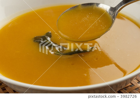 南瓜湯 湯 蔬菜湯 3982726