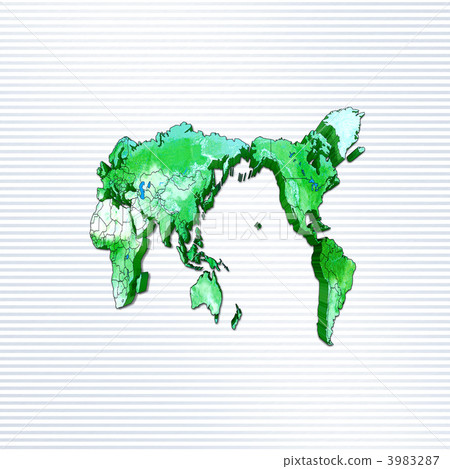World map / white map 3983287