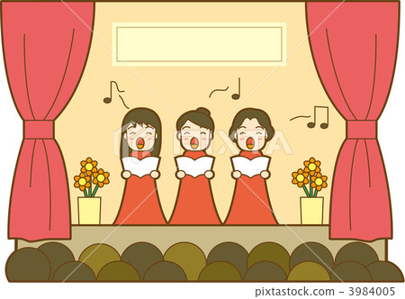 合唱團的合唱插圖 3984005