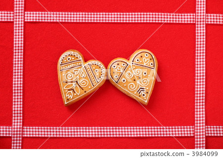Heart cookie Heart cookie 3984099