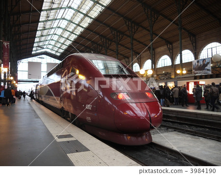 Paris Gare du Nord的Thalys Paris Gare du Nord的Thalys 3984190