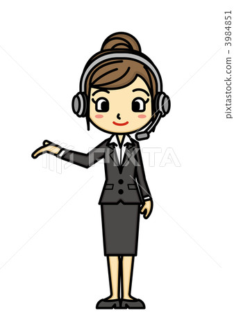 operator, call center, female 3984851