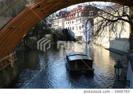 World Heritage Site Prague Waterway Czech Republic 3986765