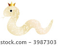 Materials White snakes 3987303