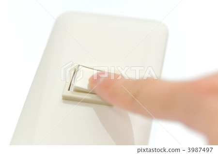 Image of electric switch. It is a composite image. 3987497