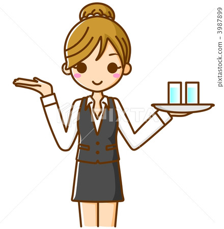 女服務員信息 3987899