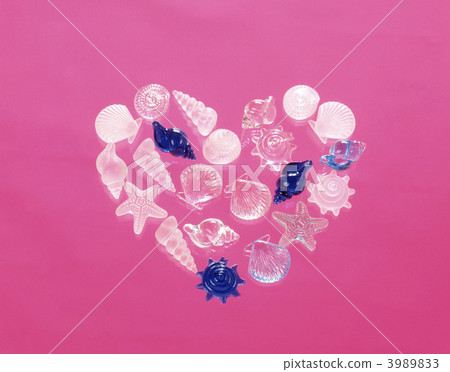 Heart Shape Glass Shell 3989833