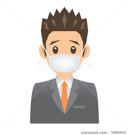 Businessman B cold mask Businessman B cold mask 3990443