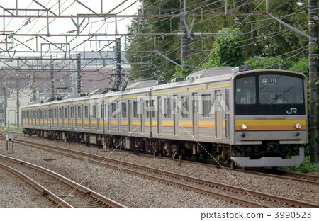 府部線205系列府中町 府部線205系列府中町 3990523