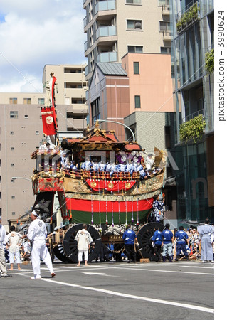 祗園節Funaboshi的輪船 3990624