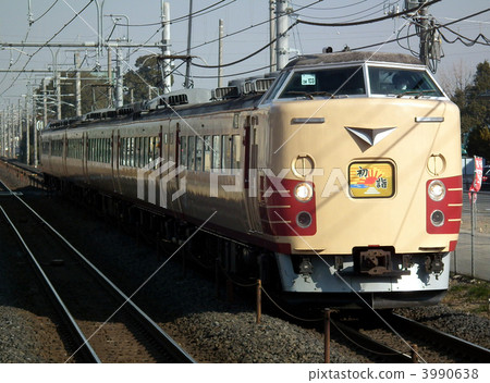 Takao New Year's visit extra train 183 Shinbashioka station 3990638