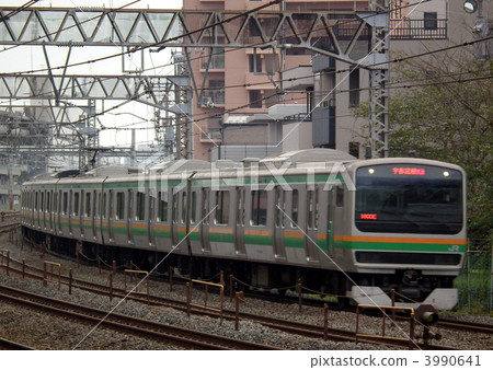 Shonan Shinjuku Line E231 Series Kawaguchi Station 3990641