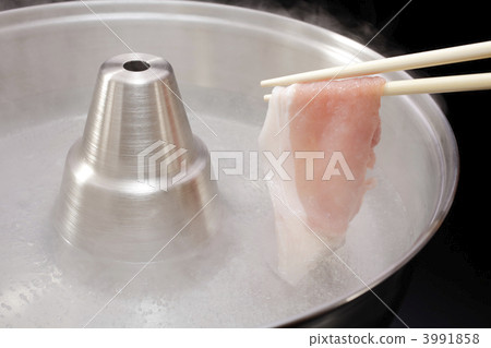 豬肉涮鍋和鍋 3991858