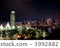 Night view of the harbor 3992882