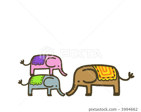 小象 大象腿肚 大象 3994662