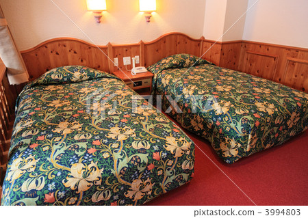 Resort hotel twin room 3994803