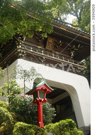 Enoshima Shinto shrine Ruisumon gate 3994909