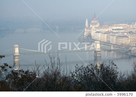 Gellert小山布達佩斯匈牙利看法 3996170