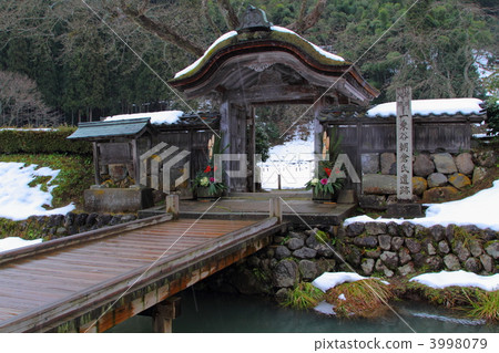 Asakura ruins of snow Tangmen 3998079