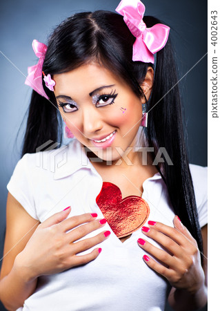 Young japanese woman portrait 4002643