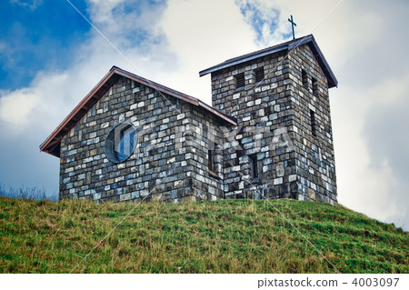 Church on mountain Church on mountain 4003097