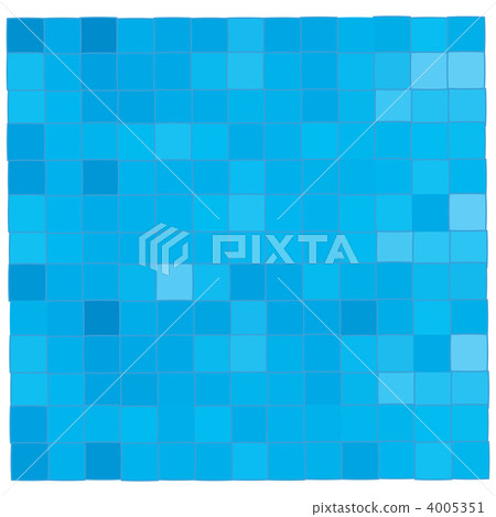 Clear blue mosaic background Clear blue mosaic background 4005351