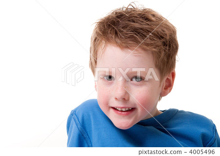 Child portrait blue Child portrait blue 4005496
